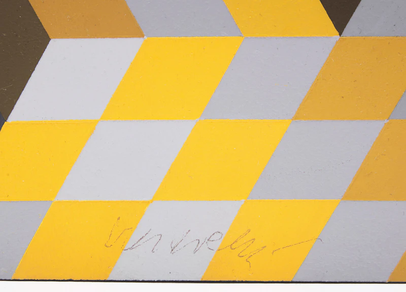 Victor Vasarely, Gestalt Vorder, double-sided acrylic painted wood multiple, 1975 - view 6