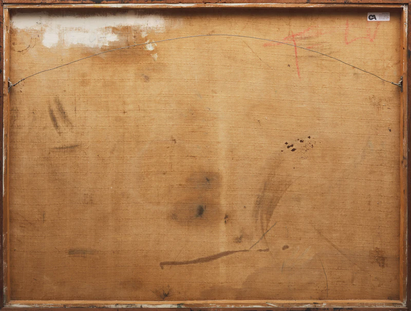 Stefan Lokos, Untitled Abstraction, oil on board - view 3