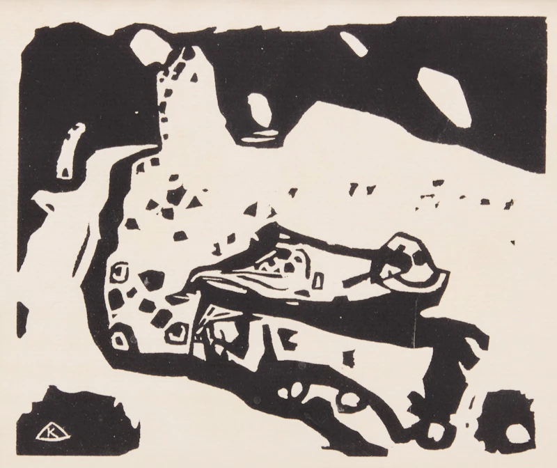 Variation nach Improvisation 21 from the Suite Klänge by Wassily Kandinsky