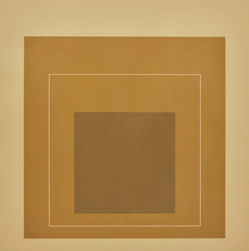WLS-XVI (from White Line Squares, Series II) (Danilowitz 172.8/Gemini 17) by Josef Albers