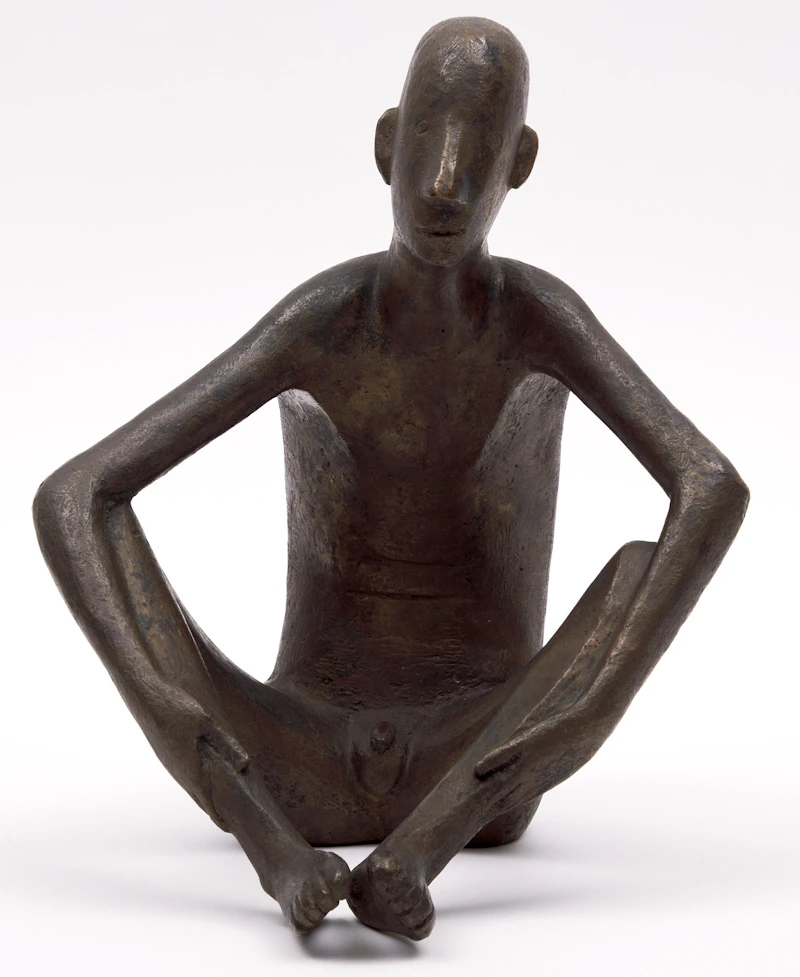 Sitting Boy by Gerhard Marcks