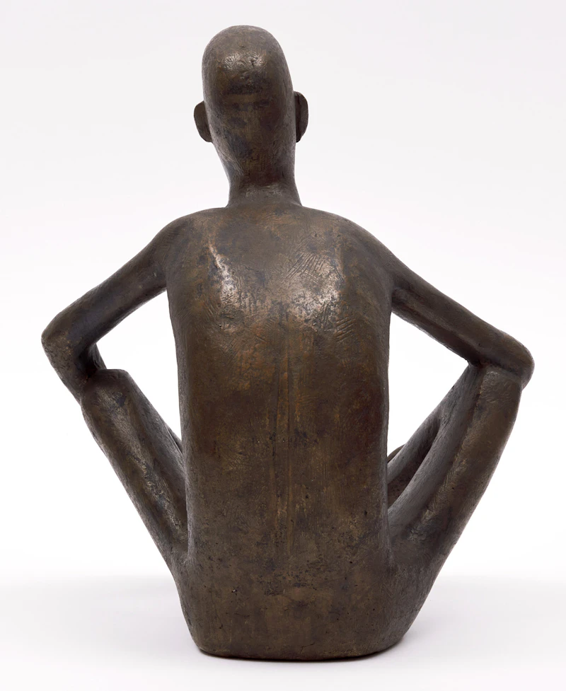 Gerhard Marcks, Sitting Boy, bronze - view 4