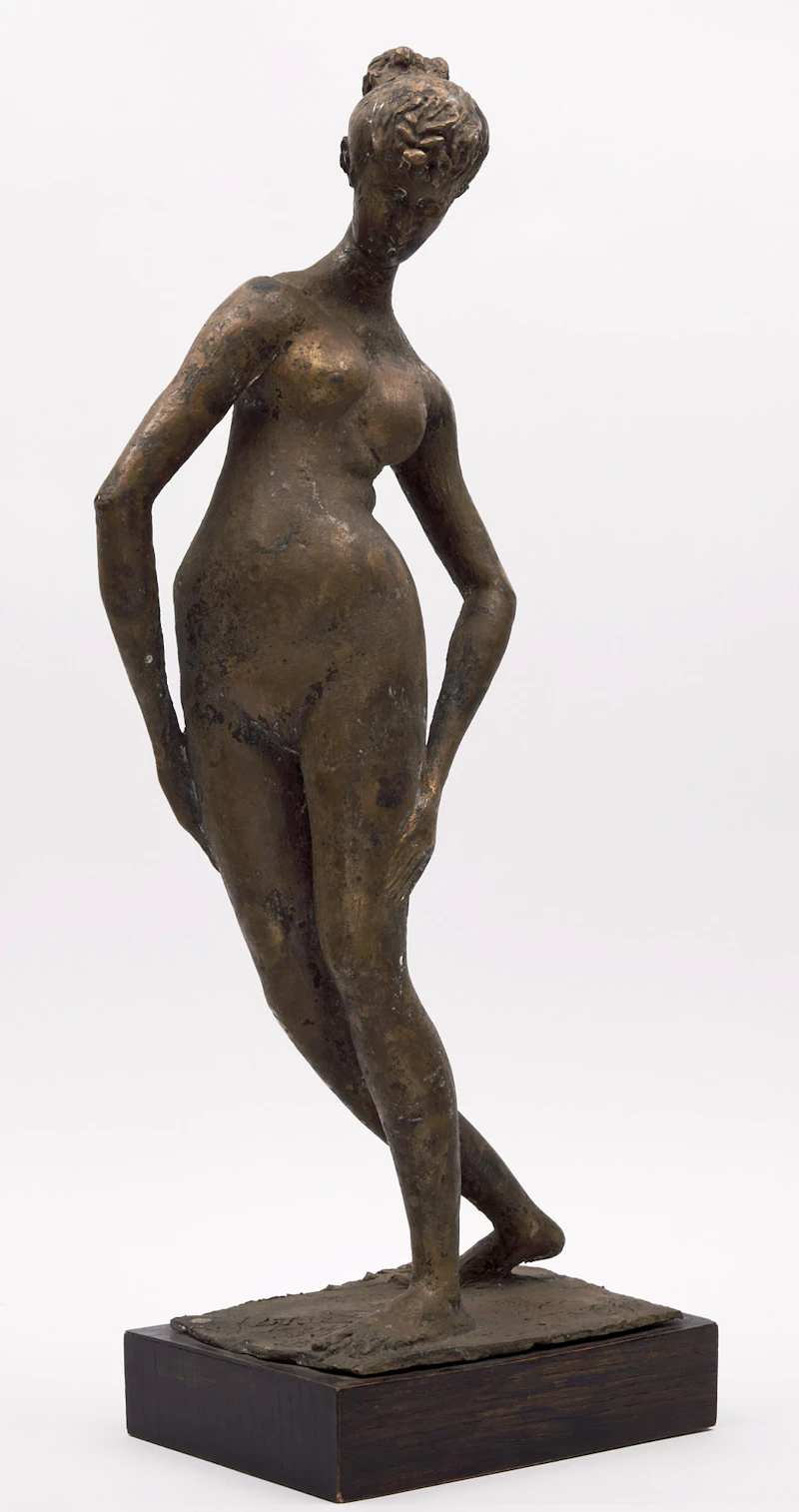 Pericle Fazzini, Dancer, bronze - view 2