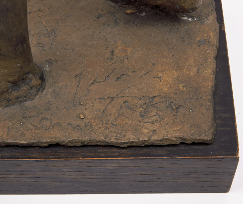 Pericle Fazzini, Dancer, bronze - view 5
