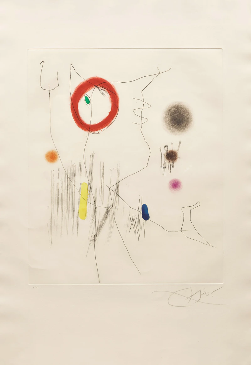 Gravé sur le Givre III (Dupin 553) by Joan Miró