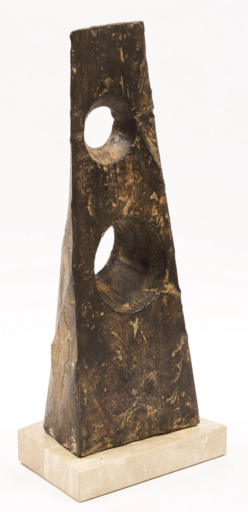 Lynn Russell Chadwick, Maquette for Monitor II (Farr & Chadwick 482), patinated bronze, 1965 - view 2