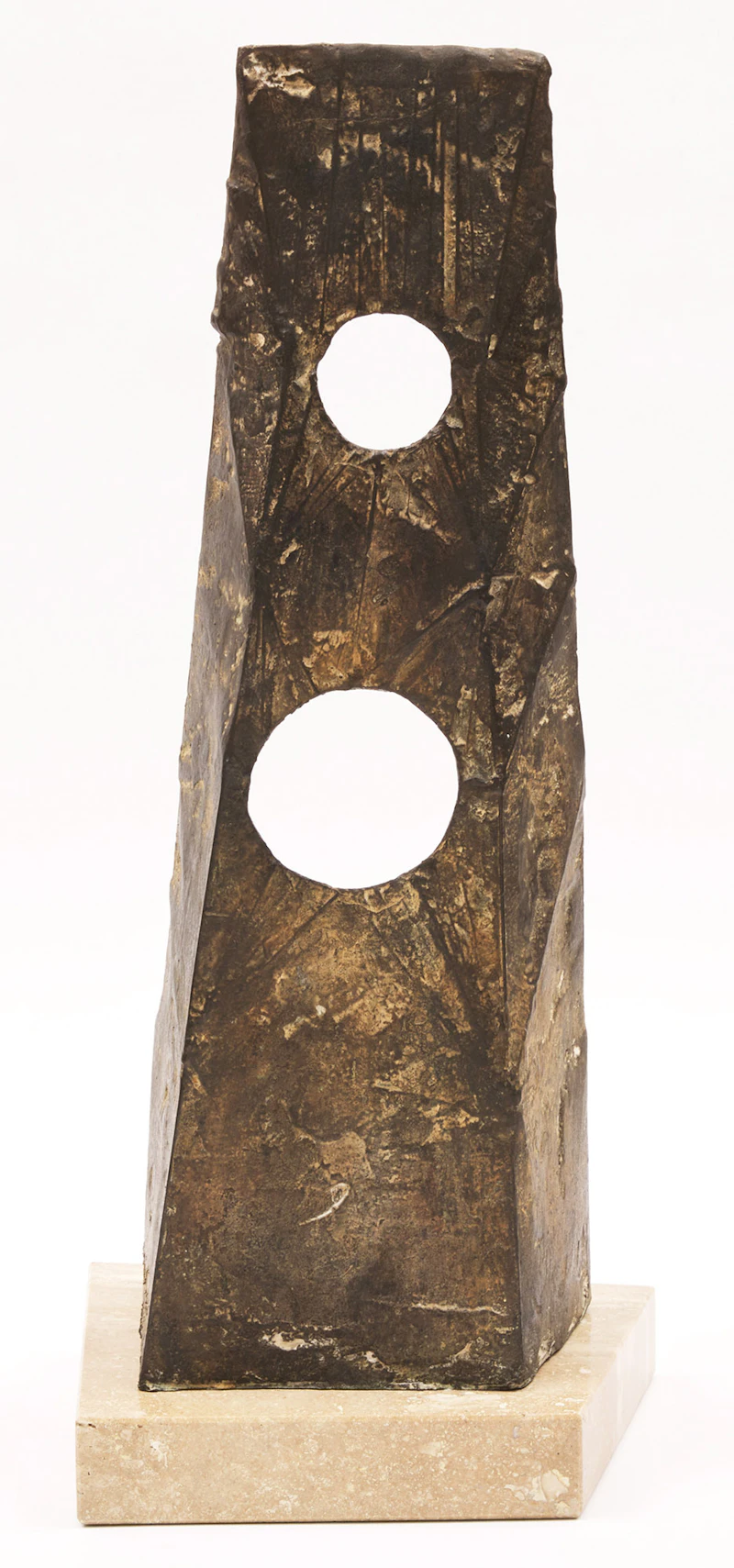 Lynn Russell Chadwick, Maquette for Monitor II (Farr & Chadwick 482), patinated bronze, 1965 - view 3