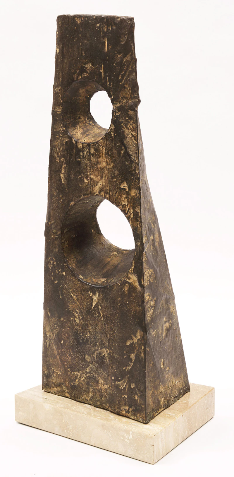 Lynn Russell Chadwick, Maquette for Monitor II (Farr & Chadwick 482), patinated bronze, 1965 - view 4