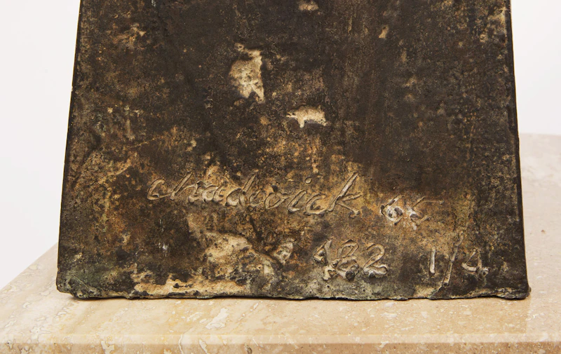 Lynn Russell Chadwick, Maquette for Monitor II (Farr & Chadwick 482), patinated bronze, 1965 - view 5
