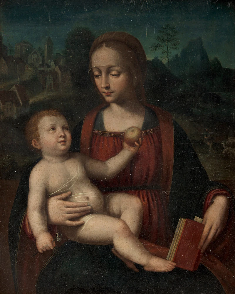 Madonna and Child by After Bernardino Luini