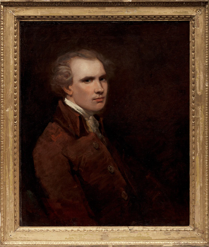 Manner of George Romney, Portrait of Caleb Whiteford, oil on canvas - view 2