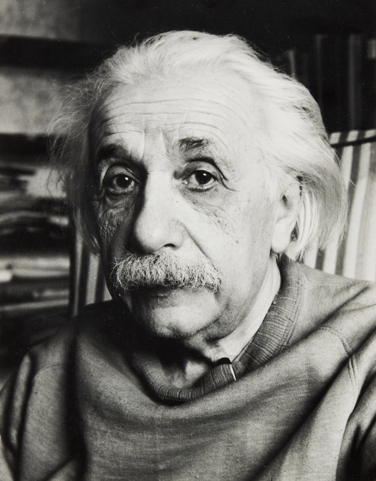 Alfred Eisenstaedt, Albert Einstein, gelatin silver print, 1949