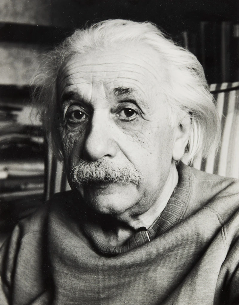 Albert Einstein by Alfred Eisenstaedt