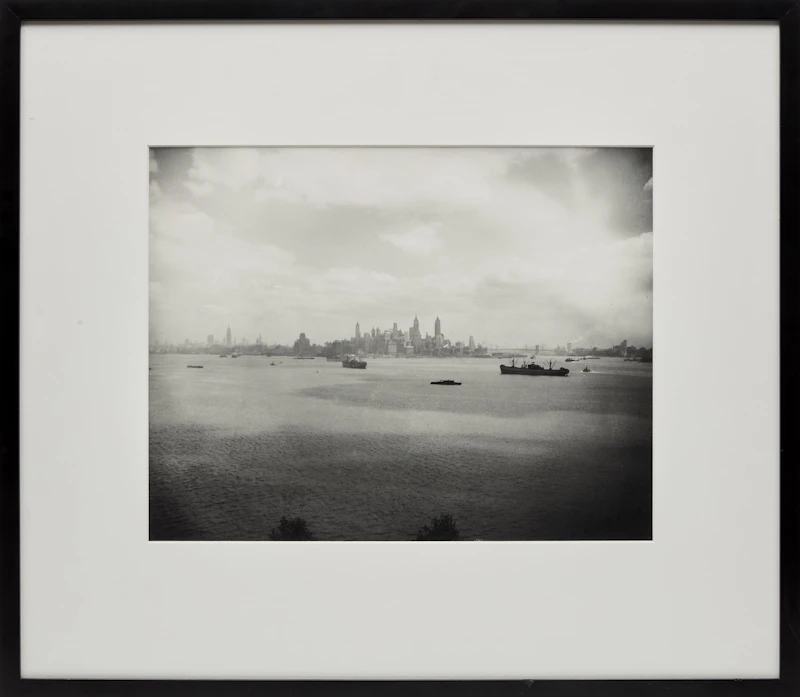 George S. Zimbel, New York, Harbour, gelatin silver print, 1947 - view 2