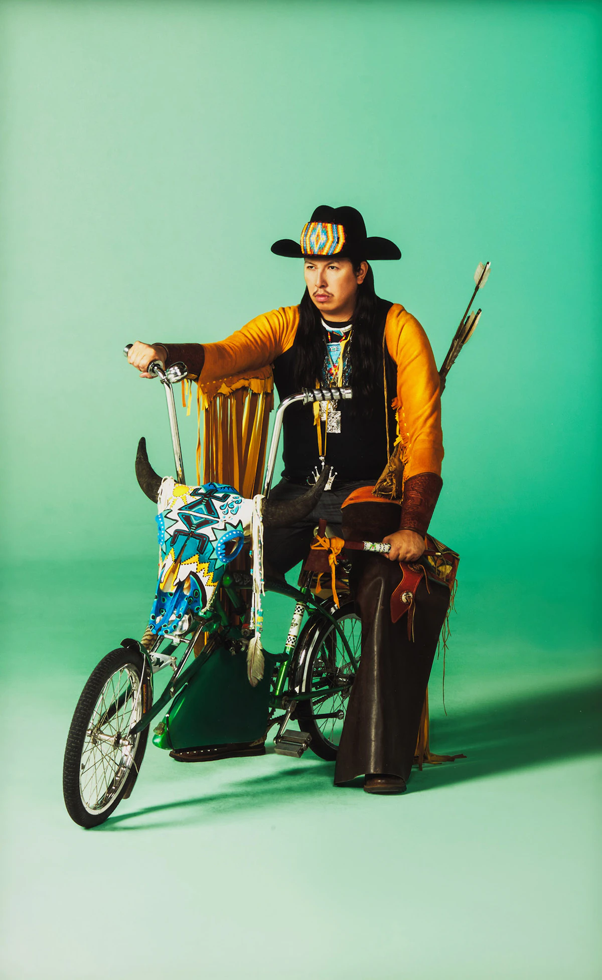 Dana Claxton, Lasso Easy Rider, epson premium lustre archival giclée print mounted on dibond, 2021