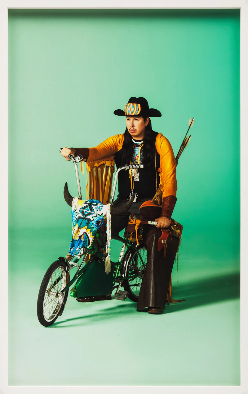 Dana Claxton, Lasso Easy Rider, epson premium lustre archival giclée print mounted on dibond, 2021 - view 2