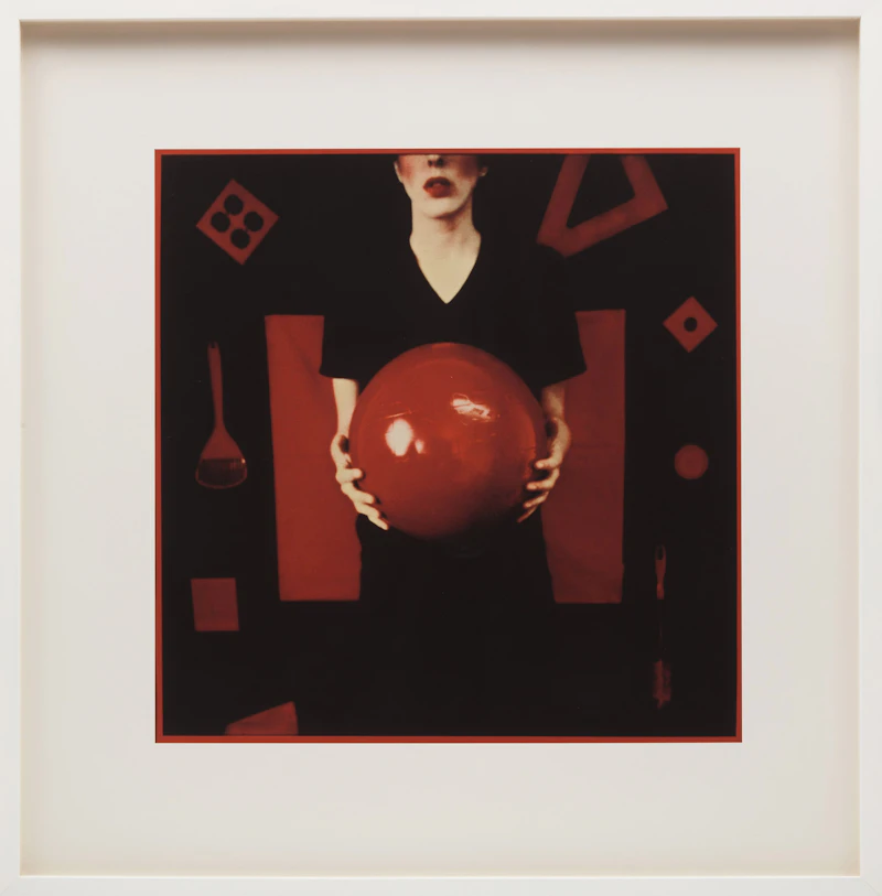 Barbara Astman, Red for Art with Heart, digital output reproduction print on archival matte paper - view 2