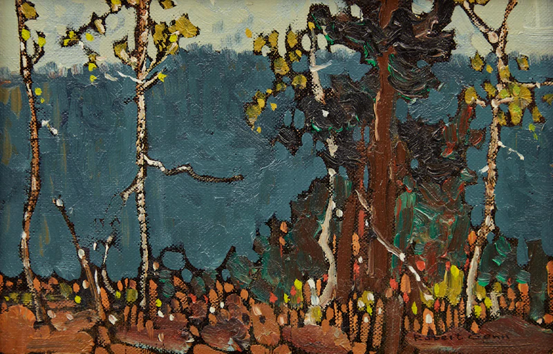 Caribou Copse by Robert Genn