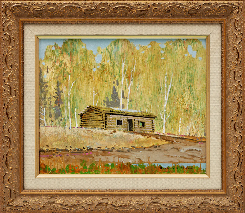 Robert Genn, Cariboo Tapestry, oil on canvas, 1973 - view 2