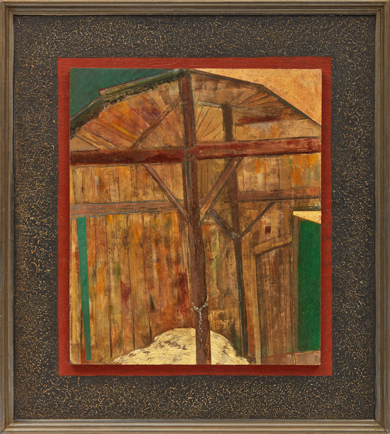 Tony Urquhart, Barn Fantasy 2, mixed media, 2005 - view 2