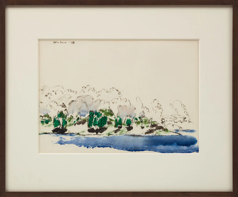 David Brown Milne, Breeze from the West, watercolour, 1938 - view 2