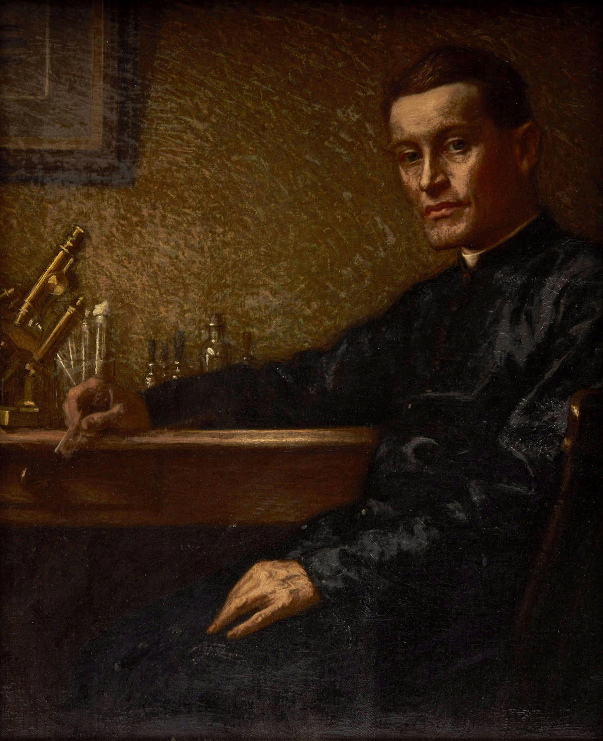 Ozias Leduc, Portrait de Charles-Philippe Choquette, oil on canvas, 1900
