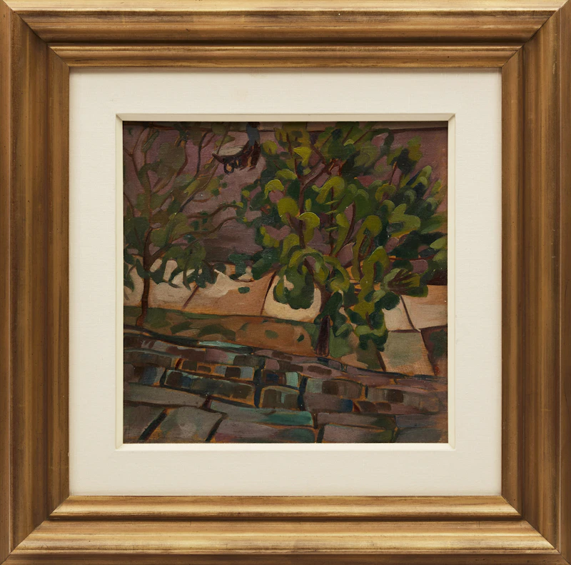 Pegi Nicol MacLeod, Trees, oil  on board - view 2