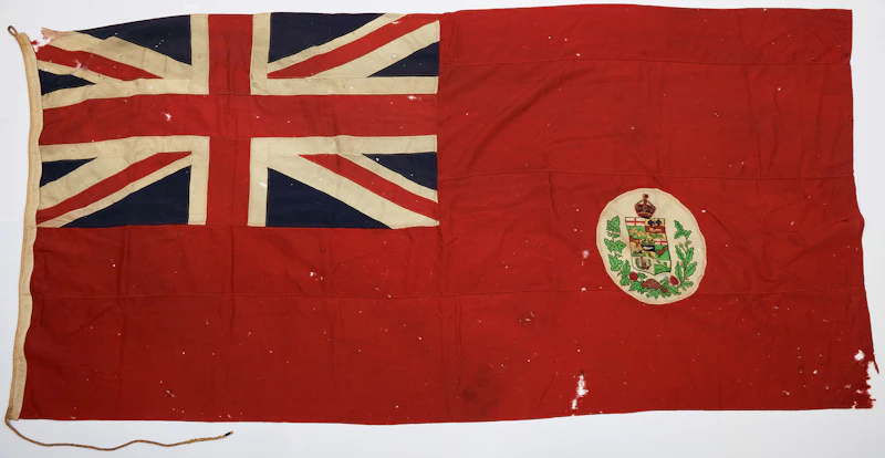 19th Century Canadian Red Ensign by Unknown Artist