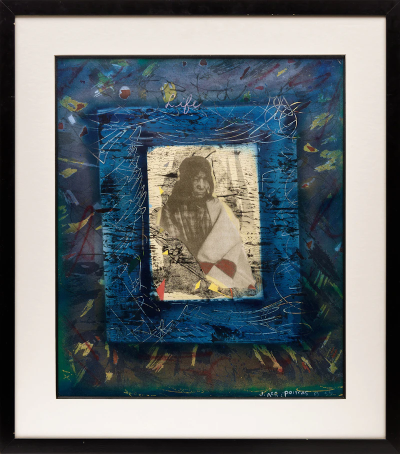Jane Ash Poitras, Untitled, mixed media on paper, 1999 - view 2