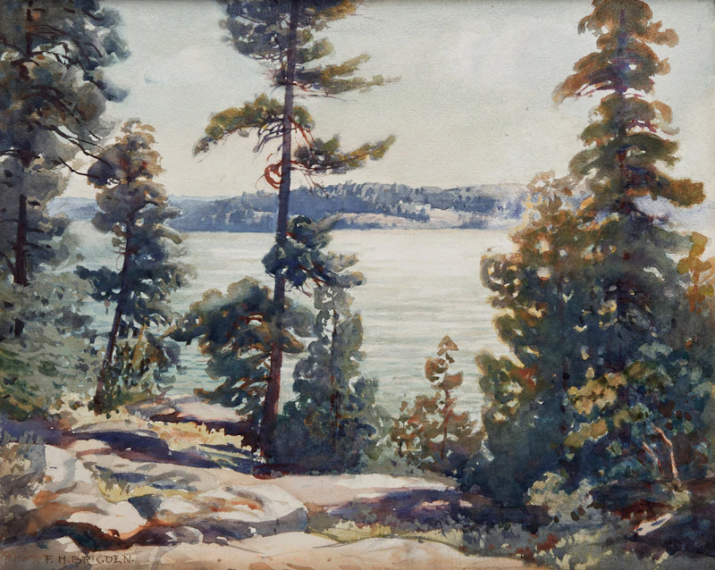 French River Country by Frederick Henry Brigden