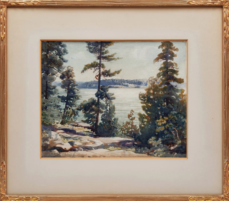 Frederick Henry Brigden, French River Country , watercolour - view 2