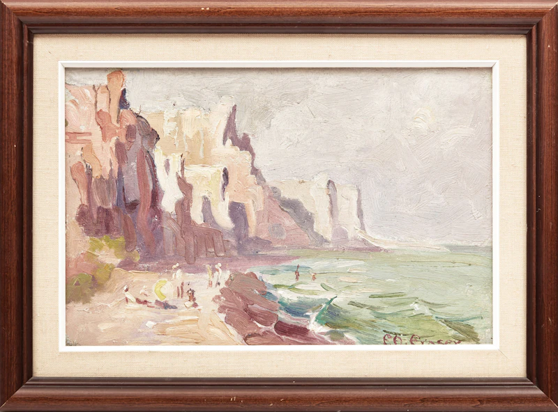 Frederick Alexander Fraser, Scarborough Bluffs , oil on canvas board - view 2