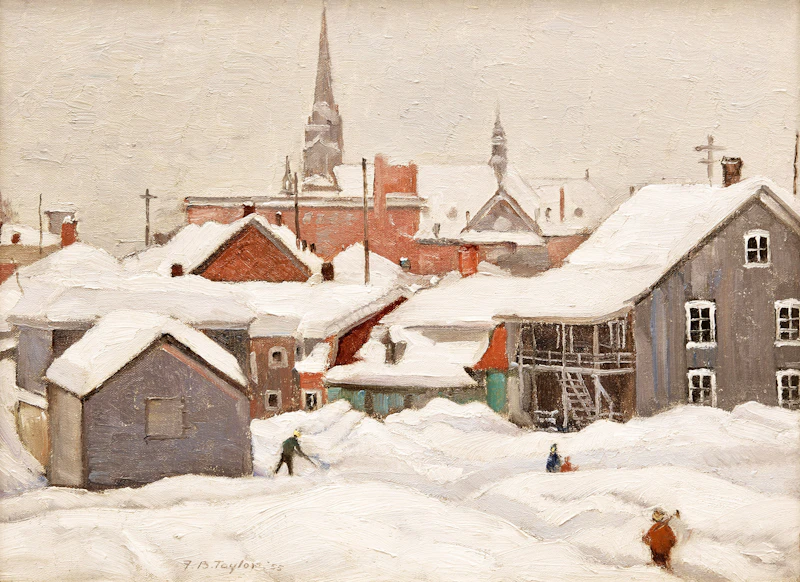 In Baie St. Paul, Charlevoix Country, P.Q. by Frederick Bourchier Taylor