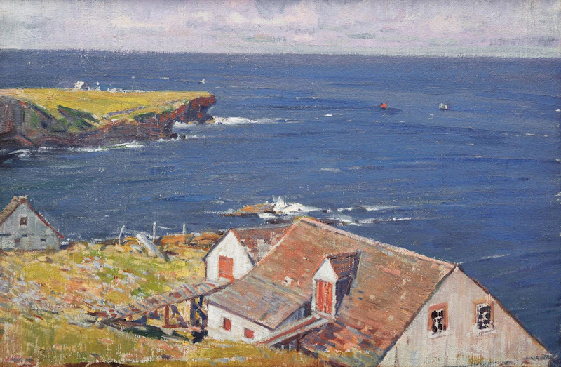 Bonaventure Island, Old Fishing Company House
by Peleg Franklin Brownell