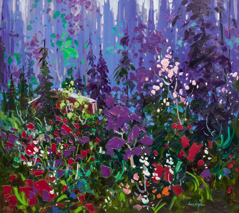 Forest Bleue by Bruno Côté