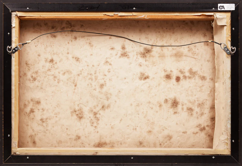 William Ronald, Untitled (Tube Painting), oil on canvas, circa 1974 - view 3