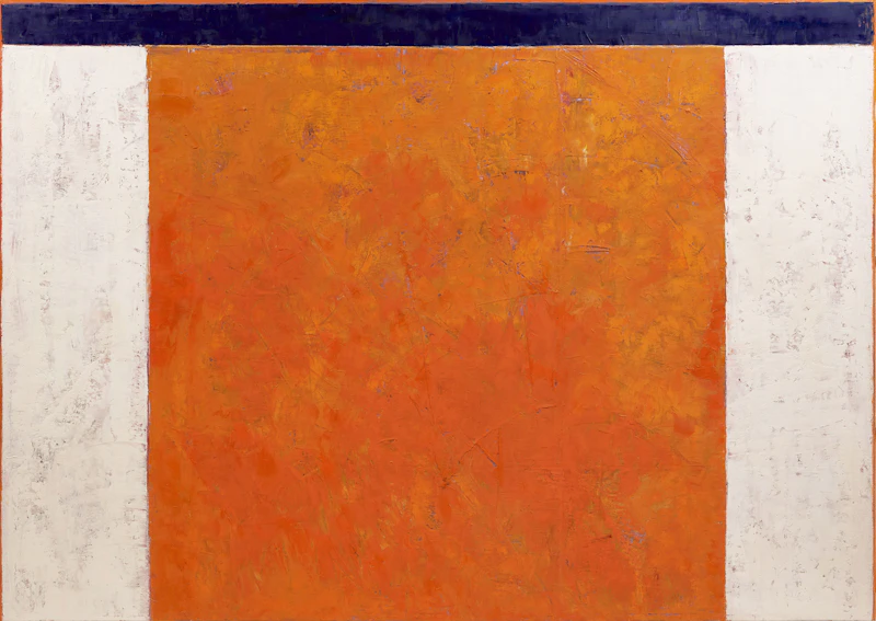 Japanese Flag No. 1 - Orange by David Sorensen
