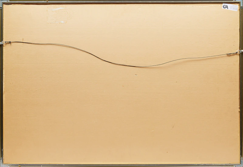 Harold Klunder, Untitled Abstract Composition, colour pastel, 1974 - view 3