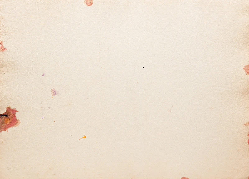 David Bolduc, Untitled Abstraction, watercolour, 1975 - view 2