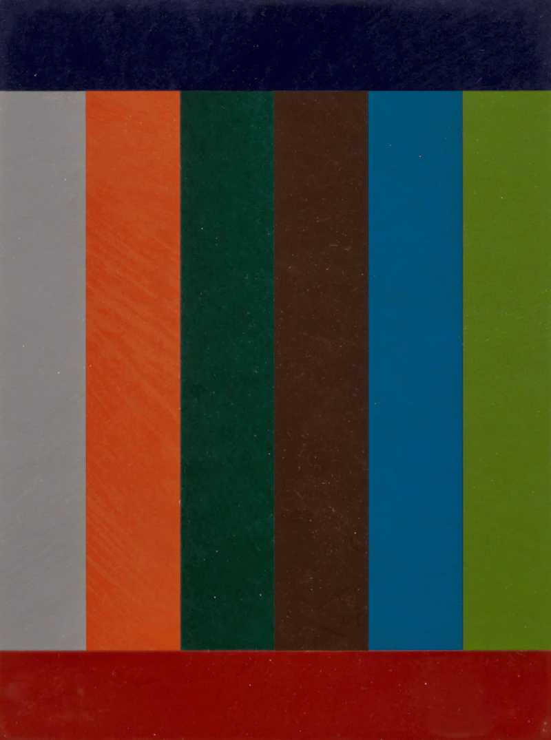 Jaan  Poldaas, Three Untitled Abstractions, collage, 1995 - view 4