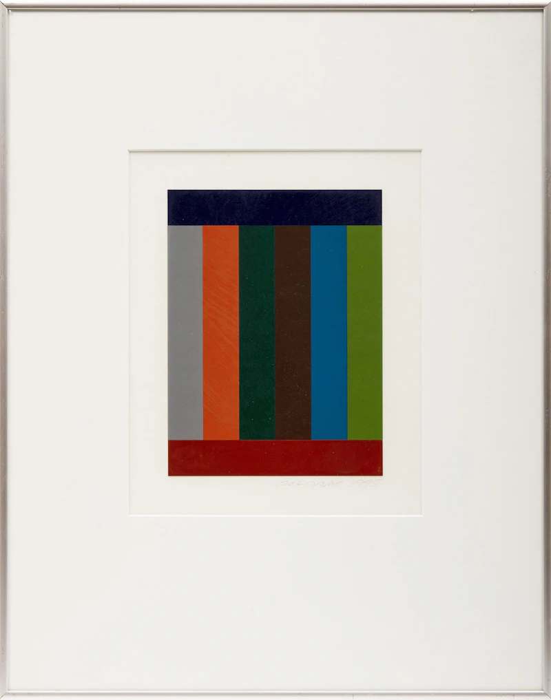 Jaan  Poldaas, Three Untitled Abstractions, collage, 1995 - view 5