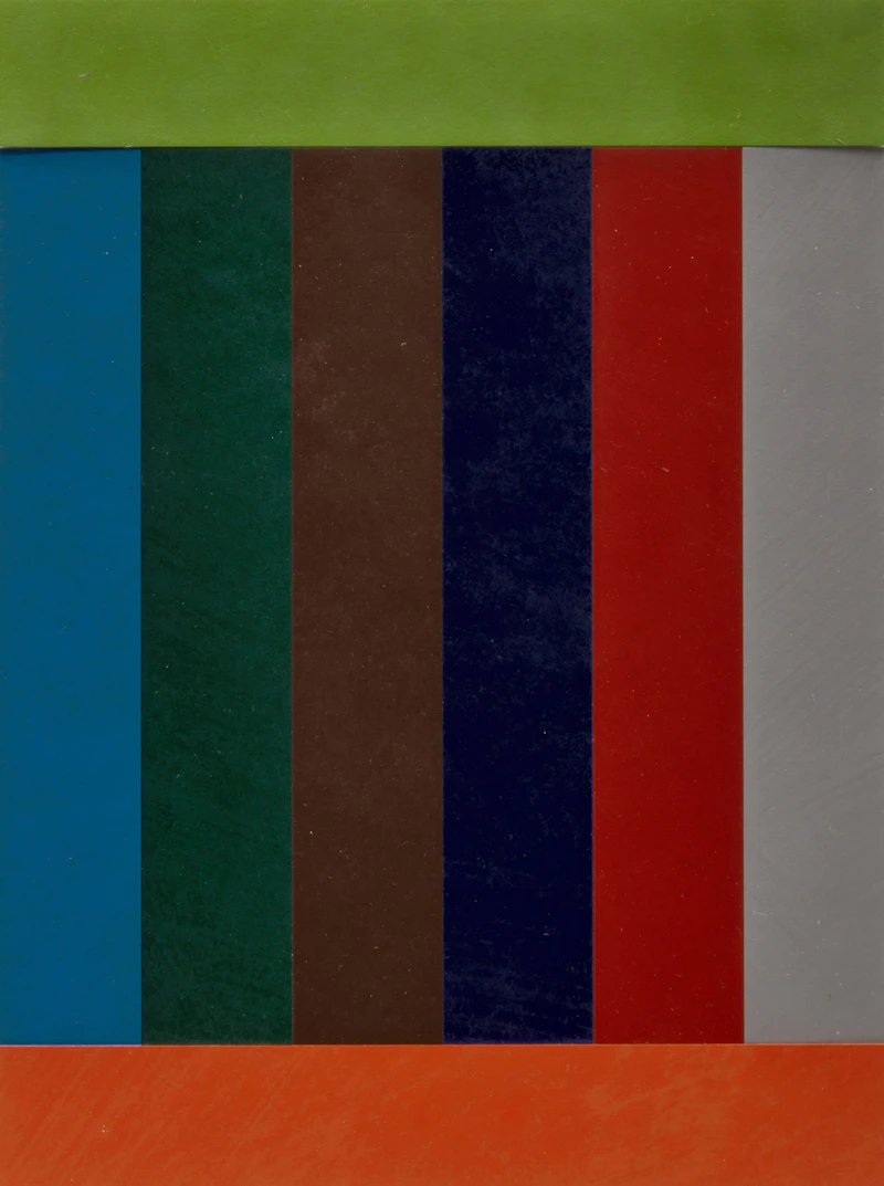 Jaan  Poldaas, Three Untitled Abstractions, collage, 1995 - view 7