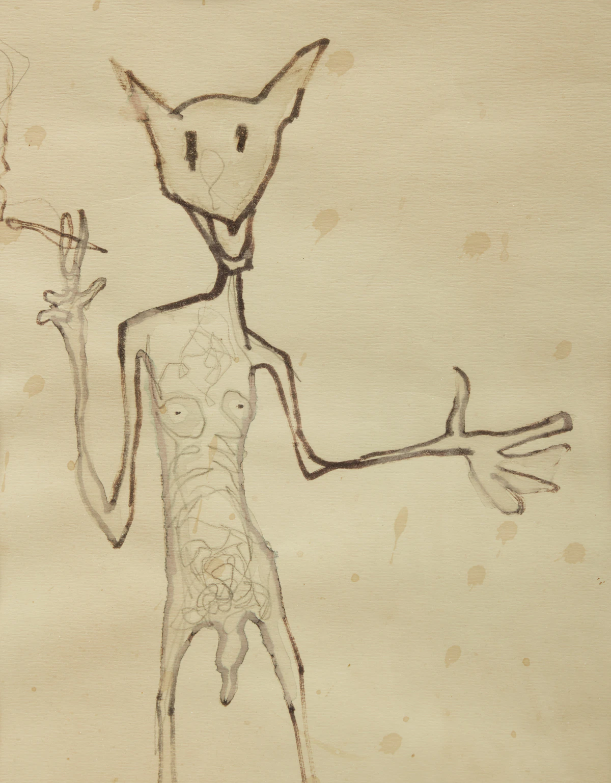 John Scott, Creature, mixed media