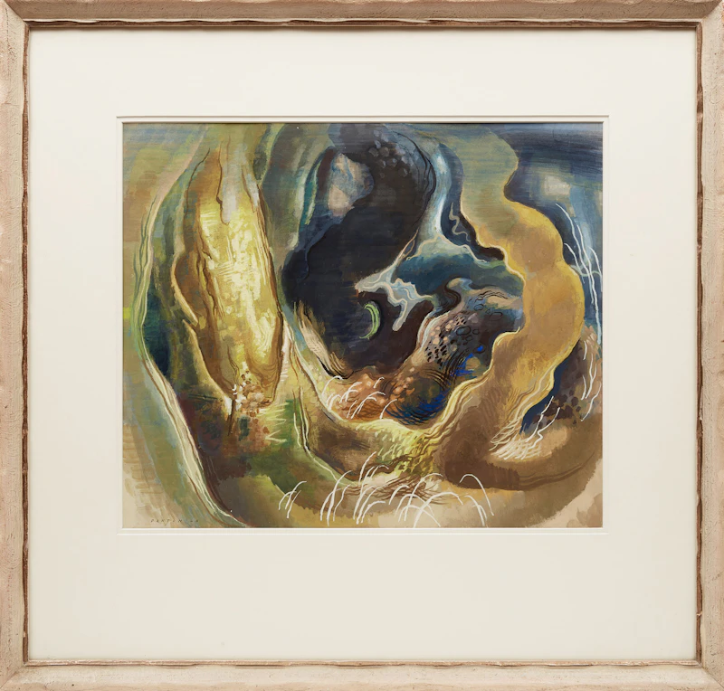 Lawrence Arthur Colley Panton, Forest Moment, gouache on paper, 1948 - view 2