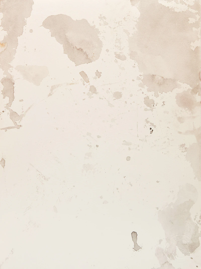 Carl Beam, Untitled (Shooting Star); Untitled (Portrait of Double Runner - Piegan), two mixed media works on paper - view 2