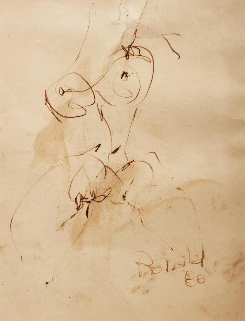 Four Nude Studies by William Ronald