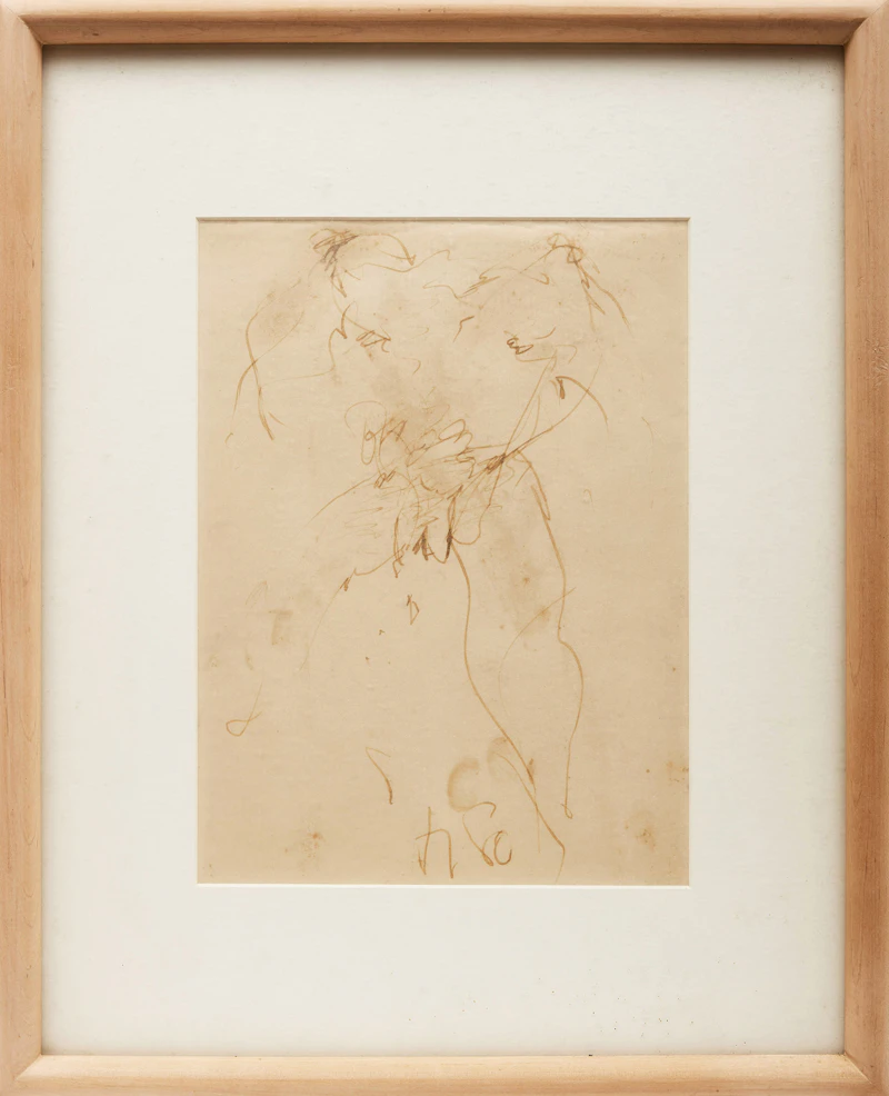 William Ronald, Four Nude Studies, four inks on paper, 1980 - view 8