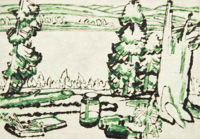 Painting Place by David Brown Milne
