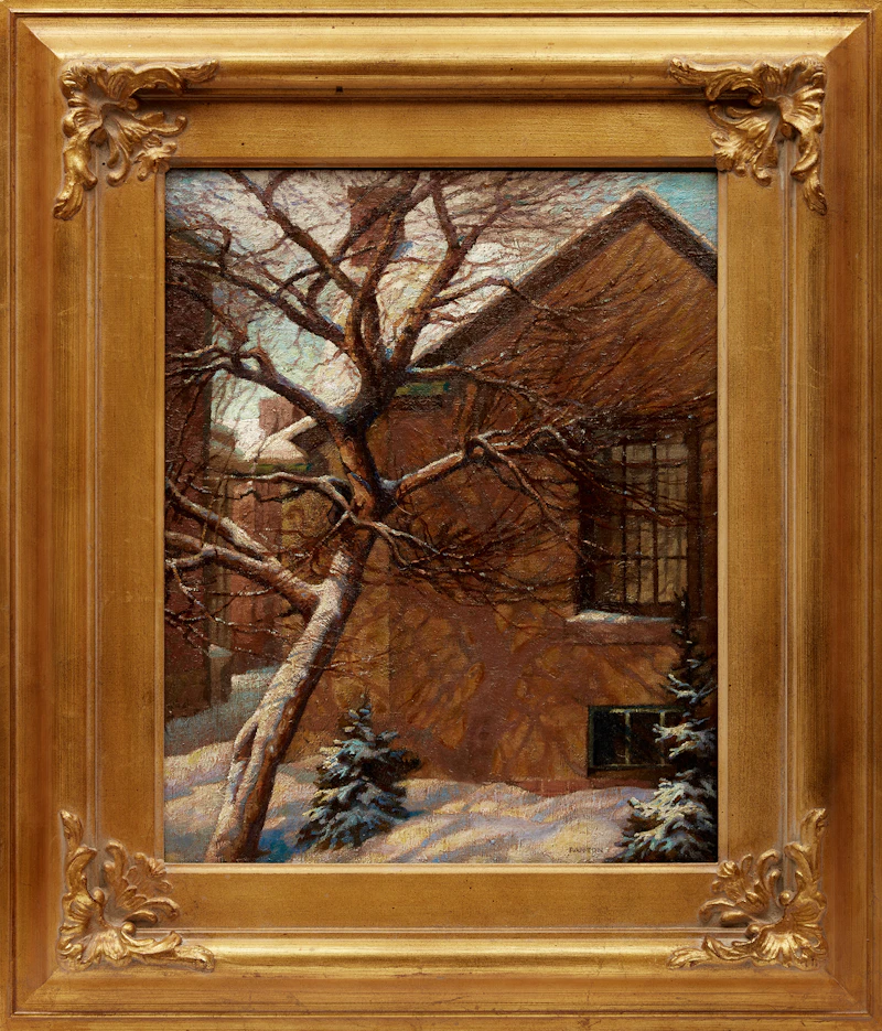 Lawrence Arthur Colley Panton, Studio Garden, oil on canvas - view 2