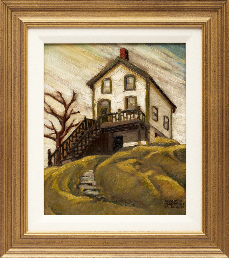 Isobelle Chestnut Reid, House, York Mills , oil on board, circa 1940 - view 2